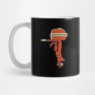 Outboard Motor Vintage Mug